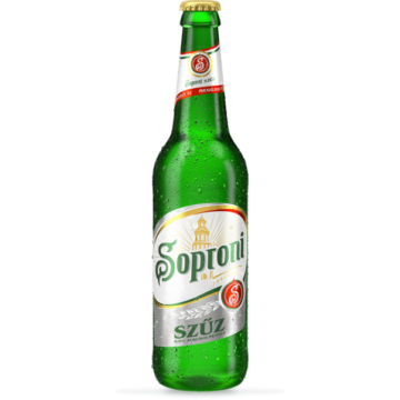 Soproni Szűz alkoholmentes palackos sör 0,5l