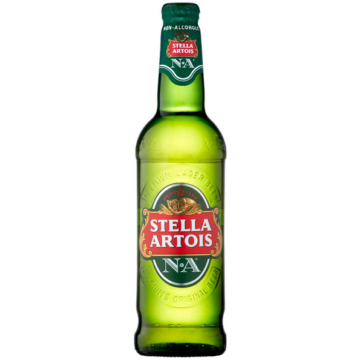 Stella Artois alkoholmentes palackos sör 0,5l