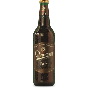 Staropramen Dark palackos sör 0,5l