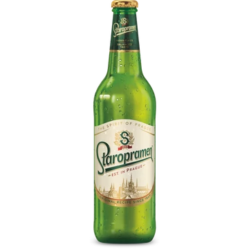 Staropramen palackos sör 0,5l