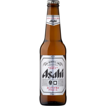 Asahi Super Dry palackos sör 0,33l