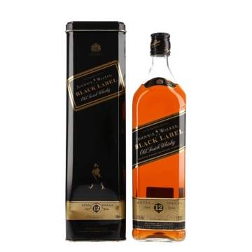 Johnnie Walker Black Label whisky 0,7l 40%, díszdoboz