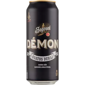 Soproni Démon dobozos sör 0,5l DRS