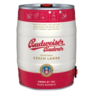 Budweiser hordós sör 30l