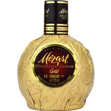 Mozart Gold csokoládé krém likőr 0,5l 17%