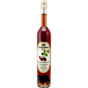 Bolyhos ágyas cigánymeggy pálinka 0,5l 50%