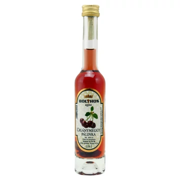 Bolyhos ágyas cigánymeggy pálinka 0,04l 50%