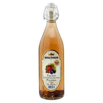 Bolyhos ágyas vegyes pálinka 1l 50%