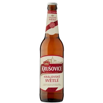 Krusovice Svétlé palackos sör 0,5l