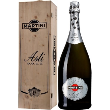 Martini Asti Spumante fehér édes pezsgő 6l Methusalem, díszdoboz