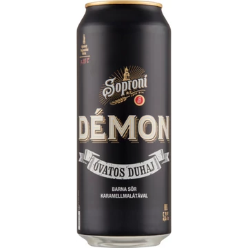 Soproni Démon dobozos sör 0,5l DRS