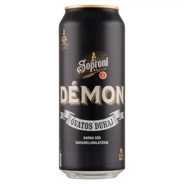 Soproni Démon dobozos sör 0,5l DRS