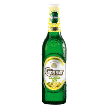 Gösser Natur Zitrone alkoholmentes palackos sör 0,33l