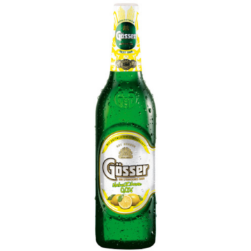 Gösser Natur Zitrone alkoholmentes palackos sör 0,33l