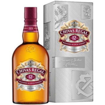 Chivas Regal whisky 0,5l 40%, díszdoboz (papír)