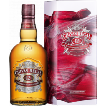 Chivas Regal whisky 12 éves 0,7l 40% papír díszdobozban