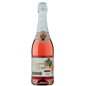 Szovjetszkoje Igrisztoje rosé félszáraz pezsgő 0,75l