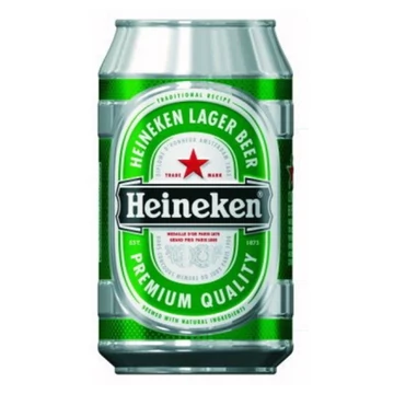 Heineken dobozos sör 0,33l DRS
