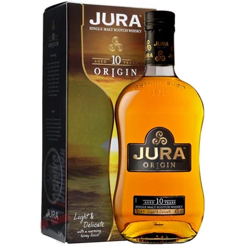 Jura whisky 0,7l 10 éves 37,5%, díszdoboz