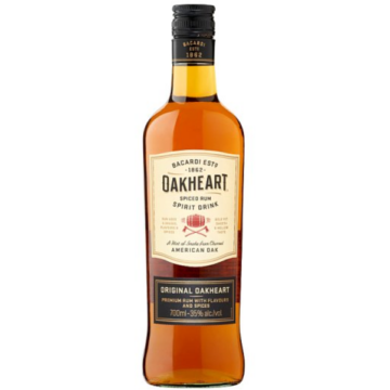 Bacardi Oakheart rum 0,7l 35%
