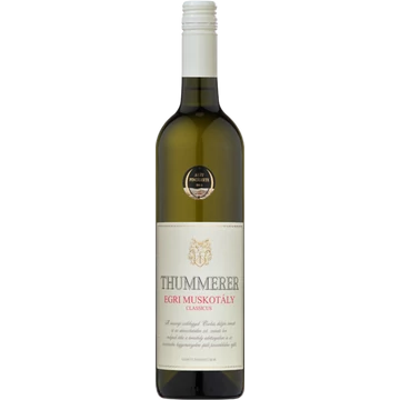 Thummerer Egri Muskotály édes fehérbor 0,75l 2023*