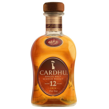 Cardhu whisky 0,7l 12 éves 40%, díszdoboz