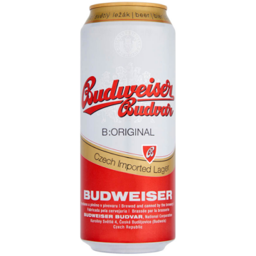Budweiser Lager dobozos sör 0,5l