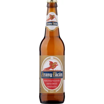 Arany Fácán palackos sör 0,5l