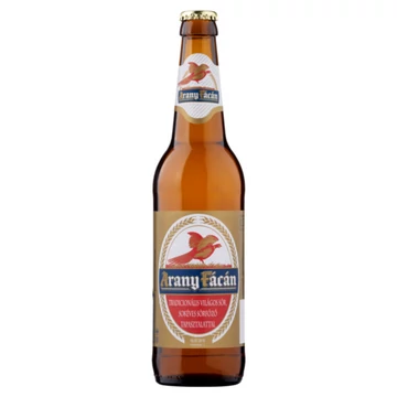 Arany Fácán palackos sör 0,5l