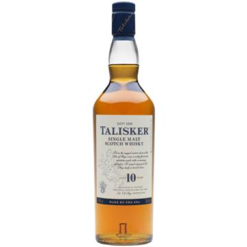 Talisker whisky 0,7l 10 éves 45.8%, díszdoboz
