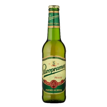 Staropramen palackos sör 0,33l