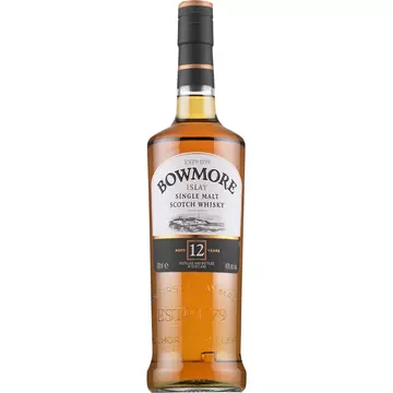 Bowmore whisky 0,7l 12 éves 40%, díszdoboz