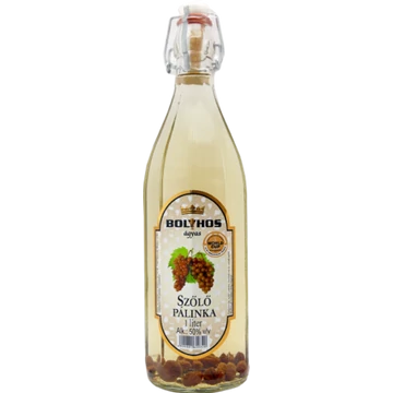 Bolyhos ágyas szőlő pálinka 1l 50%