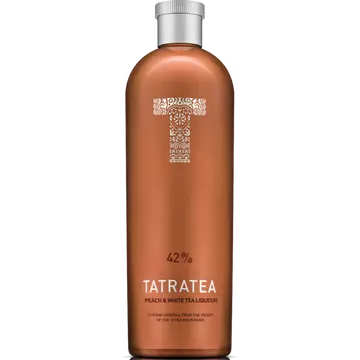 Tatratea tea alapú likőr, őszibarack ízesítéssel 0,7l 42%