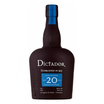 Dictador rum 0,7l 20 éves 40%