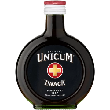 Zwack Unicum keserűlikőr 0,1l 40% üvegpalackos DRS