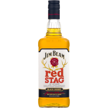 Jim Beam Red Stag cseresznye ízesítésű whiskey 1l 35%