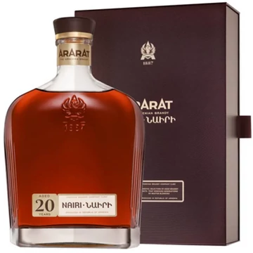 Ararat Nairi konyak 0,7l 20 éves 40%, díszdoboz