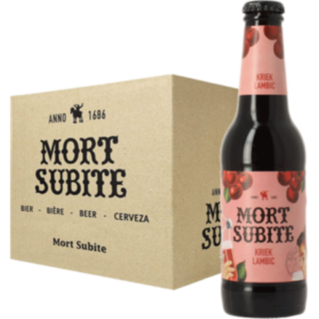 Mort Subite Kriek 12 palackos sör 0,25l