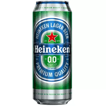 Heineken alkoholmentes dobozos sör 0,5l