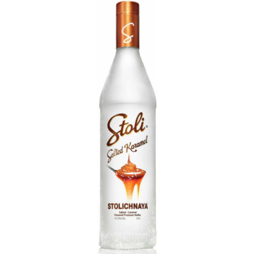 Stolichnaya Salted Caramel (sós karamell) ízesítésű vodka 0,7l 37.5%