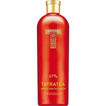 Tatratea tea alapú likőr, alma-körte ízesítéssel 0,7l 67%