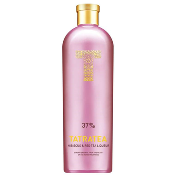 Tatratea tea alapú likőr, hibiszkusz ízesítéssel 0,7l 37%