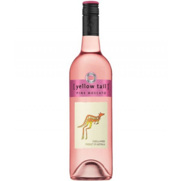Yellow Tail Pink Moscato édes rozébor 0,75l