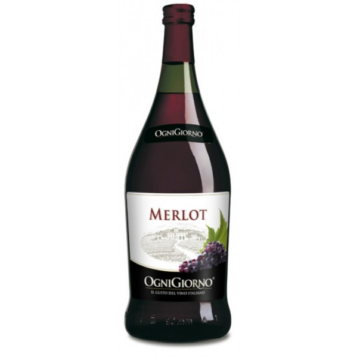 Zonin Ogni Giorno Merlot száraz vörösbor 1,5l