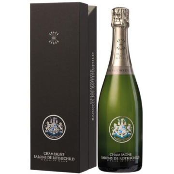 Barons de Rothschild Blanc de Blancs Brut fehér pezsgő 0,75l, díszdoboz