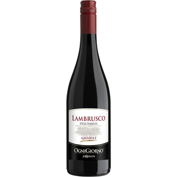 Zonin Ogni Giorno Lambrusco Rosso félédes vörös pezsgő 0,75l