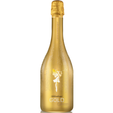 Schlumberger Gold Secco száraz fehér pezsgő 0,75l