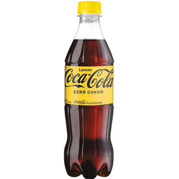 Coca-Cola Zero Lemon citrom ízesítésű szénsavas üdítőital 0,5l