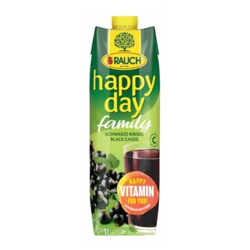 Happy Day feketeribizlilé 1l